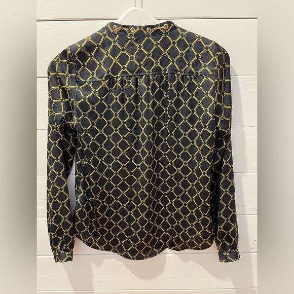 💙 Chain Print Blouse - Michael Kors - XS - Picture 4 of 8